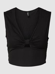 Only Korte top met cut-out, model 'JANY'