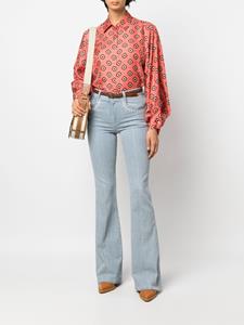 albertobiani Alberto Biani Zijden blouse - Roze
