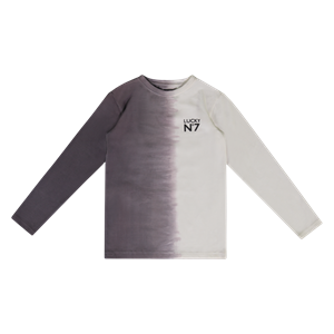 Lucky No. 7 Jongens shirt - Egret