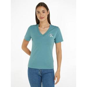 Calvin Klein Jeans V-Shirt MONOLOGO SLIM V-NECK TEE mit Logodruck