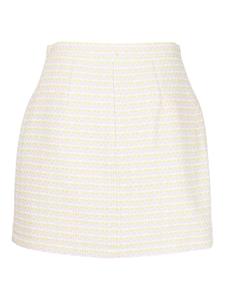 pushBUTTON Button-up mini-rok - Roze