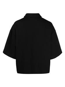 rosettagetty Rosetta Getty Cropped polotop - Zwart