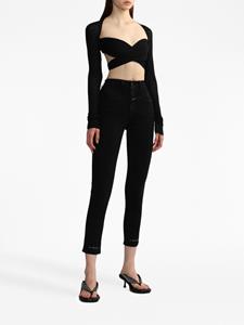 philosophydilorenzoserafini Philosophy Di Lorenzo Serafini Cropped top - Zwart