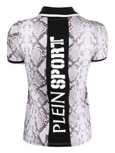 pleinsport Plein Sport Top met slangenprint - Grijs