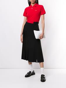 commedesgarçonsplay Comme Des Garçons Play Poloshirt met kenmerkende print - Rood