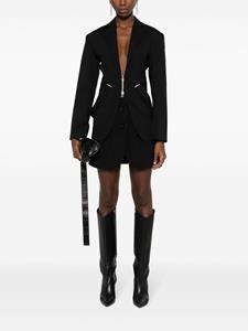 Lanvin Effen mini-rok - Zwart