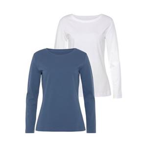 Vivance Shirt met lange mouwen (set, 2-delig)