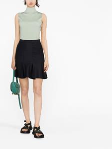 Patou Geplooide mini-rok - Blauw