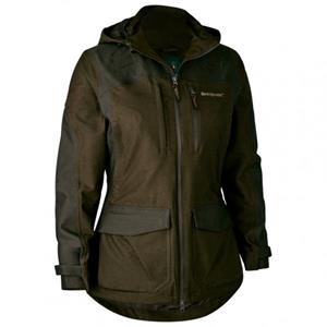 Deerhunter  Women's Chasse Jacket - Regenjas, zwart/olijfgroen