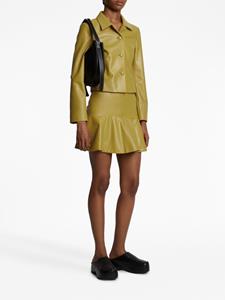 proenzaschoulerwhitelabel Proenza Schouler White Label Mini-rok met ruches - Geel