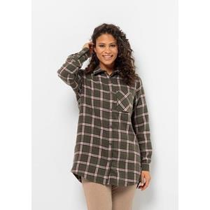 Jack Wolfskin Flanellen blouse MORGENLUFT SHIRT W