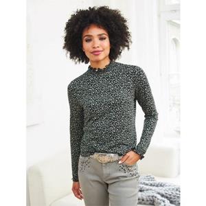 heine Shirt met lange mouwen Gedessineerd shirt (1-delig)