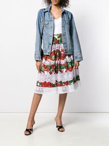 dolce&gabbana Dolce & Gabbana Crop top met kant - Wit
