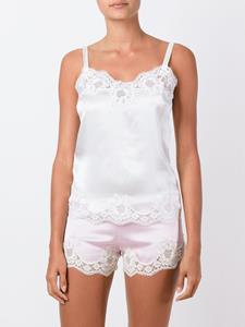 dolce&gabbana Dolce & Gabbana lace trim camisole - Wit