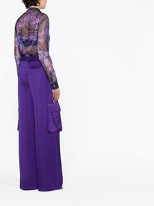 Versace Chiffon shirt - Zwart