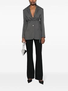 Courrèges Colbert met ceintuur - Grijs