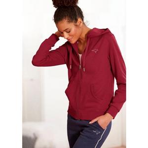 KangaROOS Sweatvest met grote logoprint op de rug, loungepak