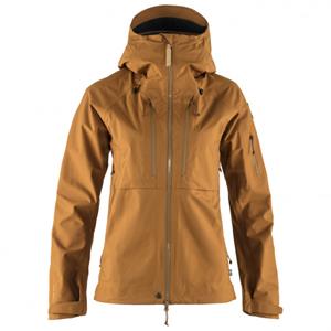 Fjällräven  Women's Keb Eco-Shell Jacket - Regenjas, bruin