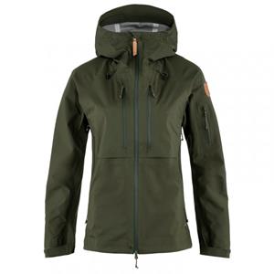 Fjällräven  Women's Keb Eco-Shell Jacket - Regenjas, olijfgroen