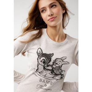 KangaROOS Langarmshirt "Bambi & Klopfer", mit Motiv-Druck