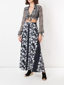 amirslama Amir Slama Zijden blouse - Zwart