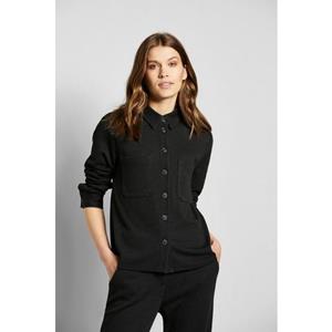 Bugatti Overhemdblouse met een afgeronde zoom