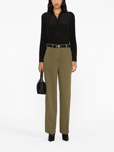 nililotan Nili Lotan Zijden blouse - Zwart