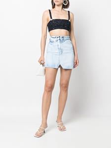 alessandrarich Alessandra Rich Denim rok - Blauw