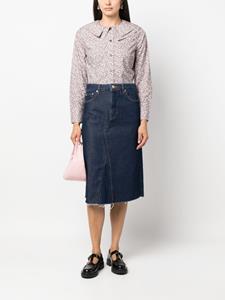 GANNI Denim rok - Blauw