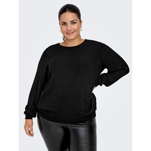 ONLY CARMAKOMA Langarmshirt "CARADANA L/S SMOCK TOP WVN"