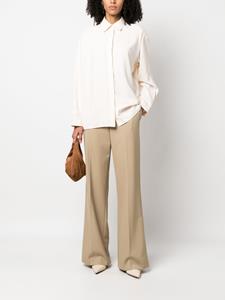 APC Zijden blouse - Beige