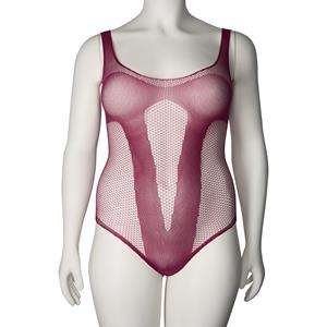 Nortie Forest Acid Bordeaux Body Plus Size    - Bordeaux