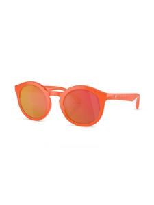 dolce&gabbanakids Dolce & Gabbana Kids Zonnebril met rond montuur - Oranje