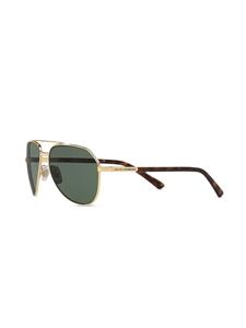 dolce&gabbanaeyewear Dolce & Gabbana Eyewear Zonnebril met piloten montuur - Groen