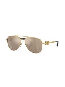 versacekids Versace Kids Zonnebril met piloten montuur - Goud