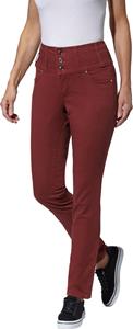 Your Look... for less! Dames Jeans donkerrood Größe