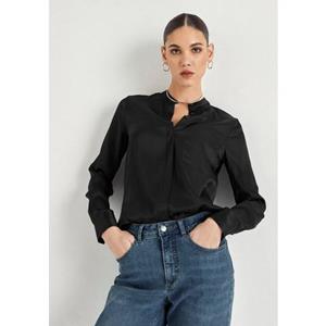 HECHTER PARIS Seidenbluse, mit Fronttasche