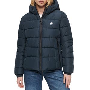 Superdry Steppjacke HOODED SPIRIT SPORTS PUFFER aus wasserabweisendem Material