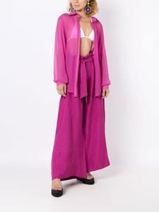 amirslama Amir Slama Zijden blouse - Roze