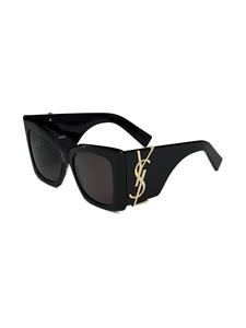 saintlaurenteyewear Saint Laurent Eyewear Zonnebril met vierkant montuur - Zwart