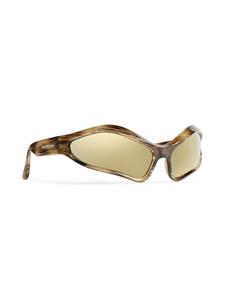 balenciagaeyewear Balenciaga Eyewear Fennec zonnebril - Bruin