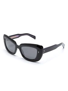 cutler&gross Cutler & Gross Zonnebril met cat-eye montuur - Zwart