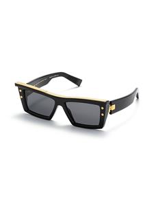 balmaineyewear Balmain Eyewear Zonnebril met vierkant montuur - Zwart