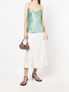 Galvan Flared rok - Wit