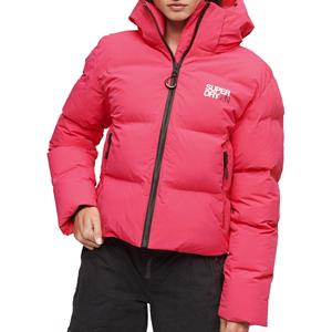 Superdry Steppjacke "HOODED BOXY PUFFER JACKET", mit Kapuze