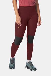 Fjällräven Abisko Trekking Tights Pro W Bordeaux / Kastanjebruin/Middengrijs