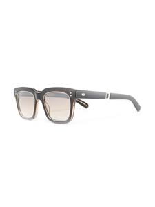 garrettleight Garrett Leight Zonnebril met metallic montuur - Zwart