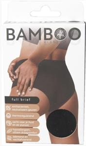 Bamboo Organic Full brief zwart s 1st