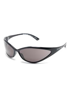 balenciagaeyewear Balenciaga Eyewear Zonnebril met ovaal montuur - Zwart
