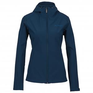 Vaude  Women's Itri Hoody Jacket - Softshelljack, blauw